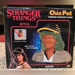 NEW Chia Pet Stranger Things Dustin